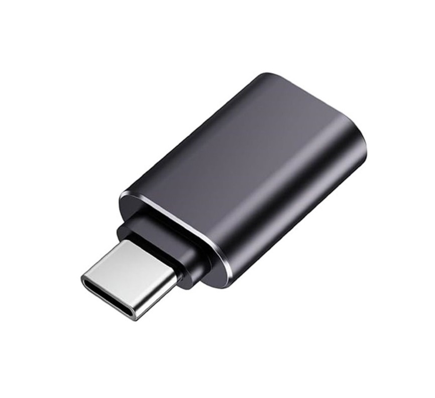Yealink AD-A-C USB-A to USB-C Adapter for Yealink Headsets and Dongles, Black