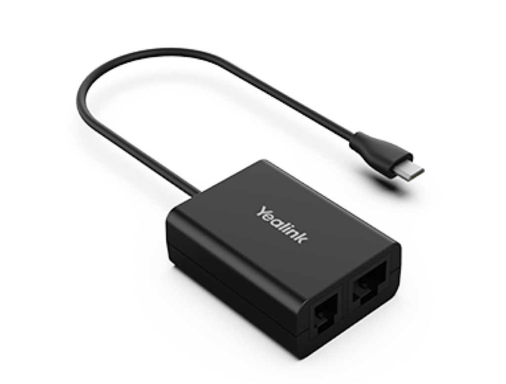 Yealink EHS61 (Ehs61) DECT W/LESS Headset Adapter - WH62/WH63 - Unify, Mitel, Yealink T2X / T4X