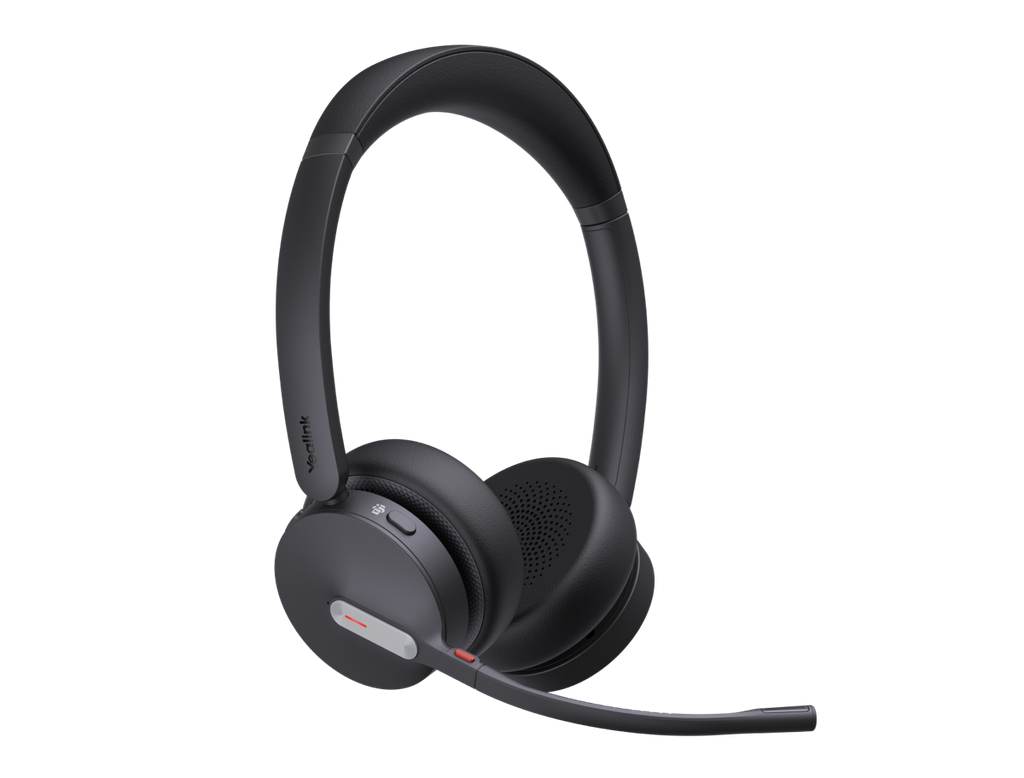 Yealink BH70-M-MS-C/A Wireless (Bh70) MS Mono Bluetooth Headset Bt51 Dongl, Black, C TO A Adapter