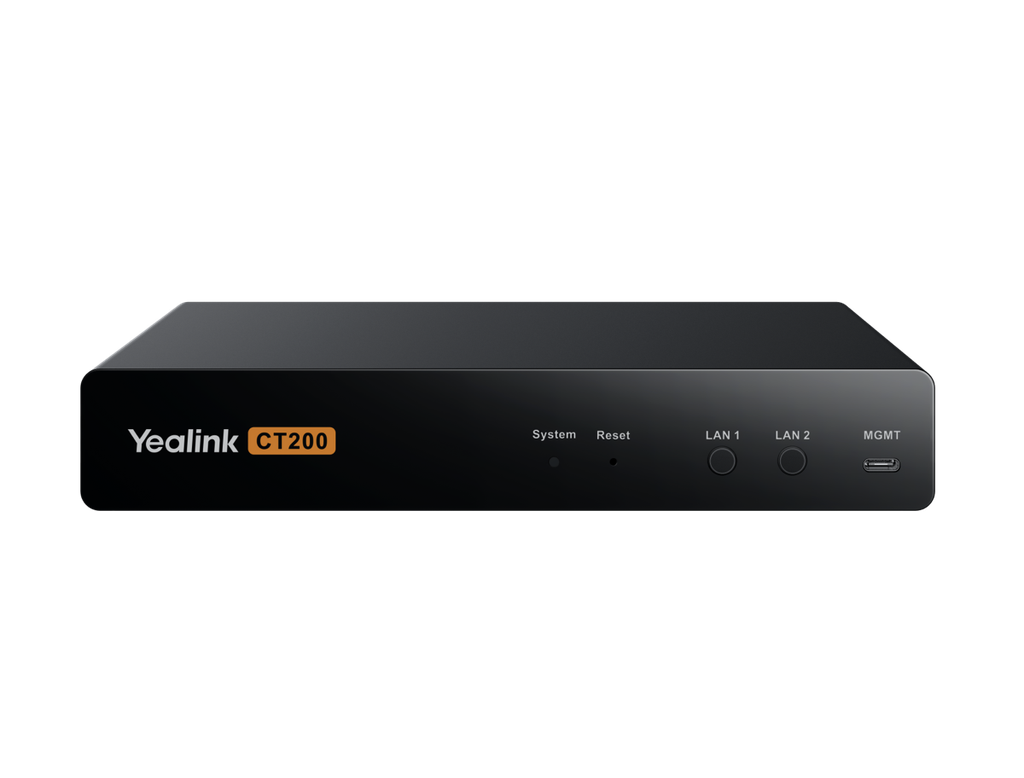 Yealink CT200 Room Device Navigator for AV-over-IP Systems, Multi-Device Signal Routing, Dual LAN, Open API Integration