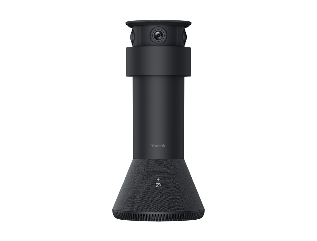 Yealink MTOWER (Mtower) CENTER-VIEW TRIPLE-EYE Tabletop AI Camera, Small TO Medium Rooms, 2 YR