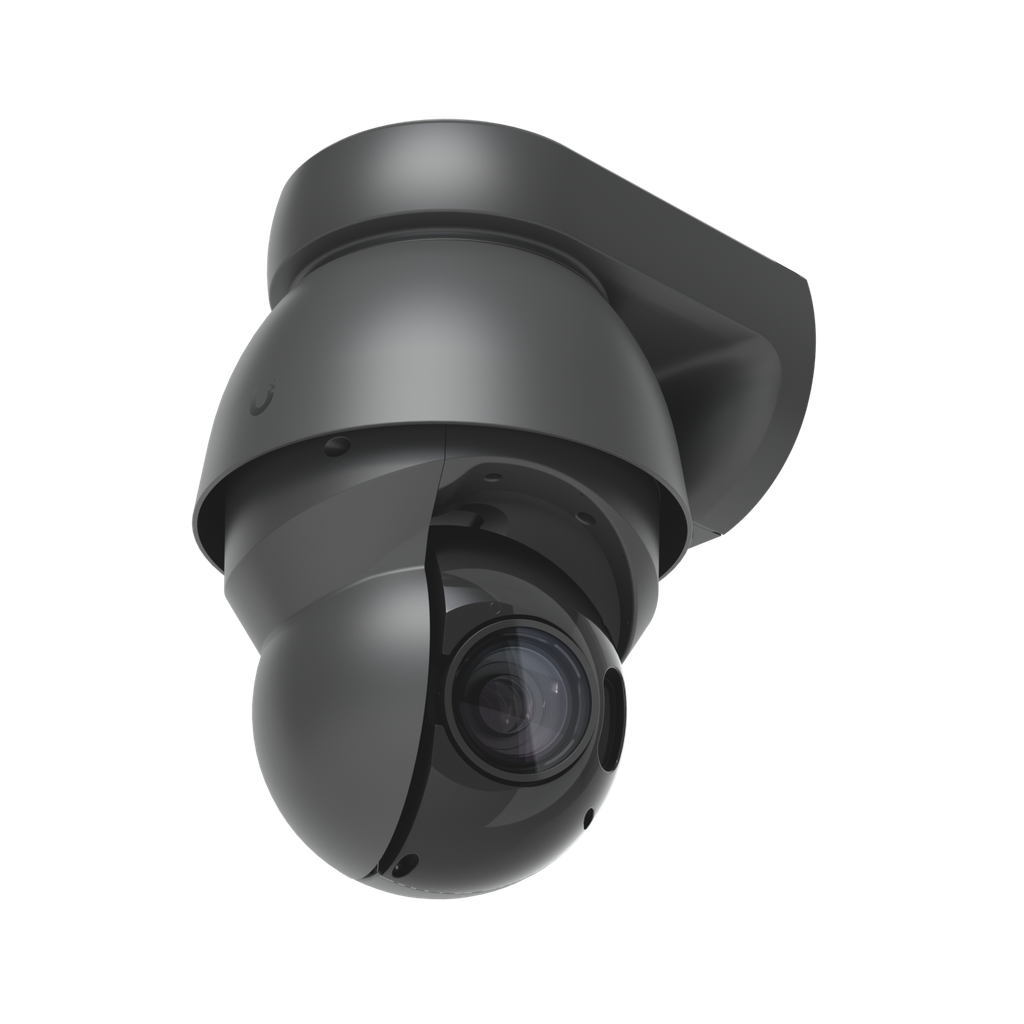 Ubiquiti UniFi AI PTZ Precision (Black) — Industrial 4K 8MP PTZ Camera with 31× Optical Zoom, LiDAR Autofocus, 100 m IR LED Night Vision and 360° Endless Pan