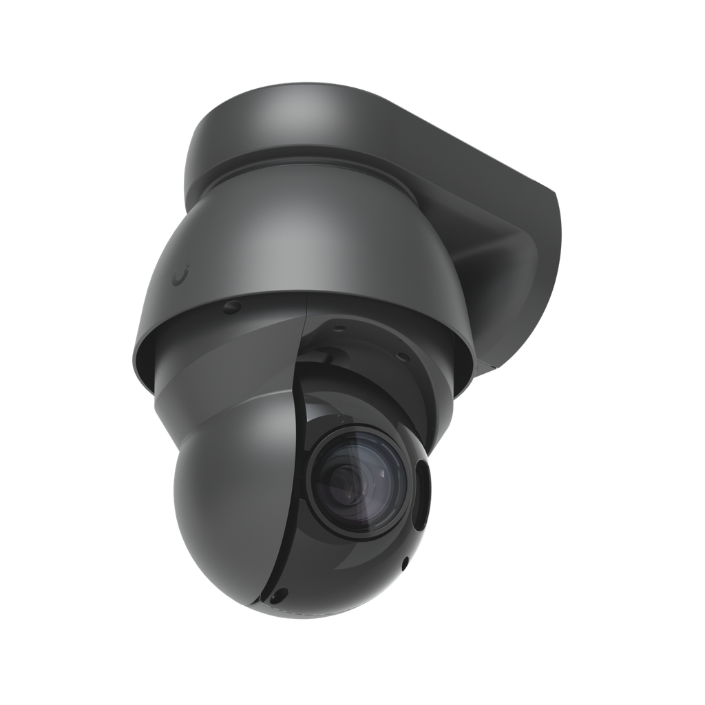 Ubiquiti UniFi AI PTZ Precision (Black) — Industrial 4K 8MP PTZ Camera with 31× Optical Zoom, LiDAR Autofocus, 100 m IR LED Night Vision and 360° Endless Pan
