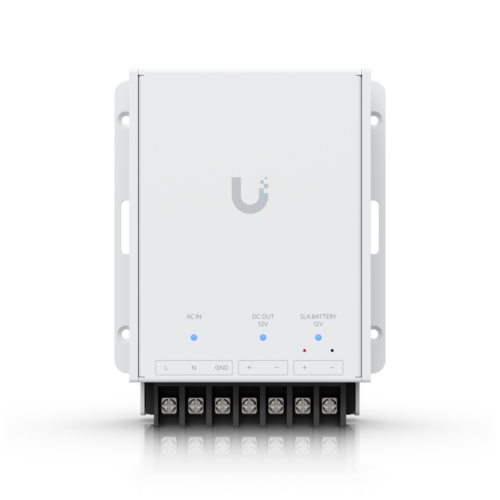 Ubiquiti UniFi UACC-Retrofit-PSU-12V — 12V DC / 5A (80W) Power Supply with Optional SLA Backup Battery Support for the UniFi Retrofit Hub (UA-Hub-Retrofit)