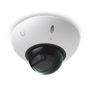 Ubiquiti UniFi UVC-G6-Dome (White) — Indoor/Outdoor 4K 8MP Vandal-Resistant Dome Camera with Multi-TOPS AI Engine, 30 m IR Night Vision, IP66 + IK10, Built-in Microphone and PoE