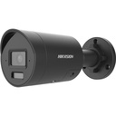 Hikvision DS-2CD2086G2H-I2U-SL-BLK AcuSense 8 MP Mini Bullet Network Camera, 2.8 mm Fixed, Strobe Light & Audible Alarm, Black