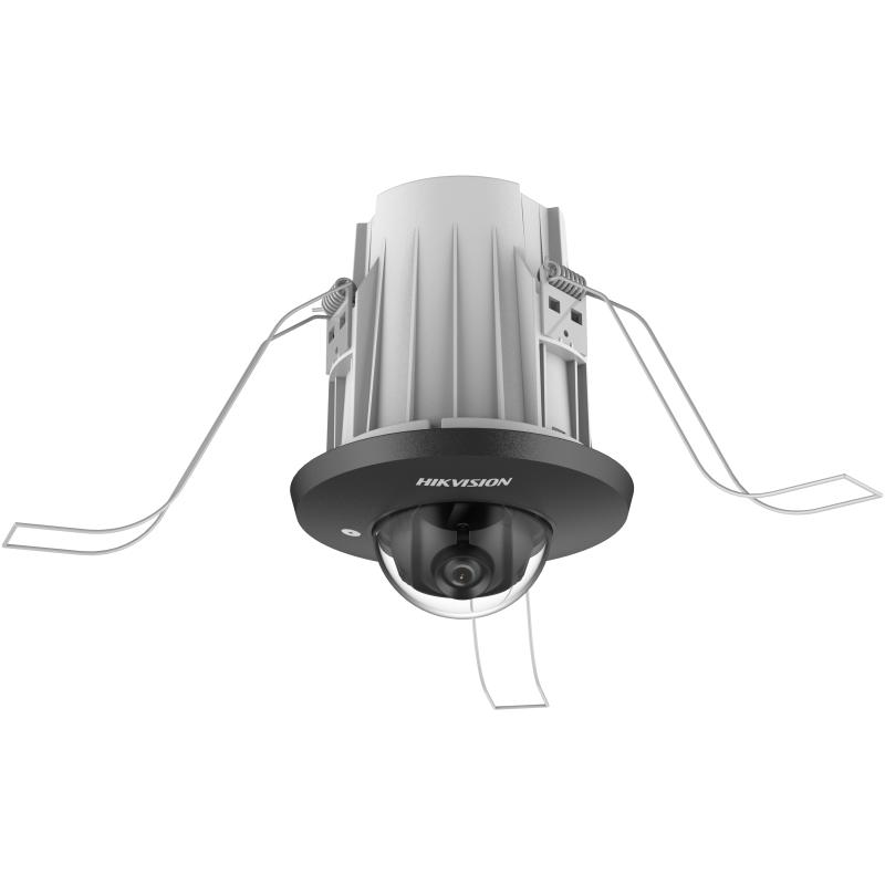 Hikvision DS-2CD2E43G2-U AcuSense 4MP In-Ceiling Mini Dome Network Camera, Fixed Lens, Built-in Microphone