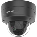 Hikvision DS-2CD2766G2T-IZS-BNC-BLK AcuSense 6 MP Varifocal Dome Network Camera, 2.8–12 mm, DarkFighter, BNC Output, Black