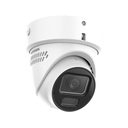 Hikvision DS-2CD3H86G2H-LIZSUY-SL Smart Hybrid Light AcuSense 8 MP Turret Network Camera, 2.7-13.5mm Motorized Varifocal, 40m IR & White Light, Active Deterrence