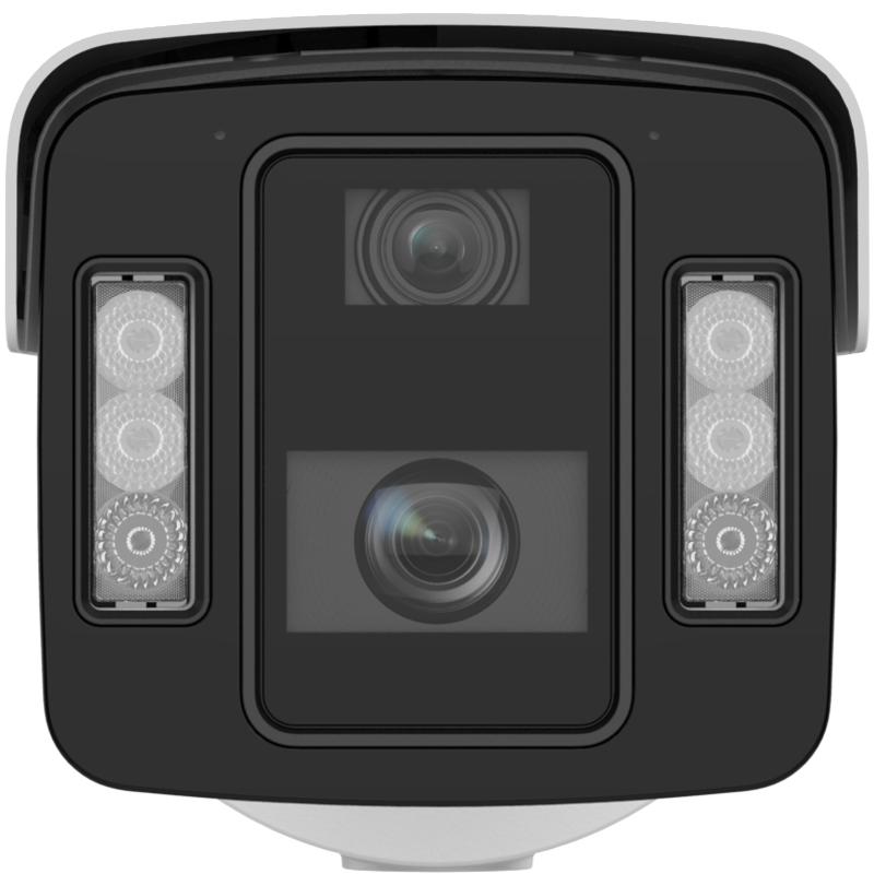 Hikvision IDS-2CD8A86G2-XZHSY-1050 DeepinView 8+4 MP Dual-Sensor Bullet Network Camera, Varifocal 10-50 mm + Fixed 4 mm, DarkFighter 2.0 with Face Capture & LPR