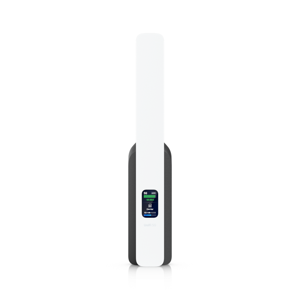 Ubiquiti U5G UniFi 5G Backup, 5G RedCap PoE Internet Backup Antenna, Nano-SIM + eSIM, GbE