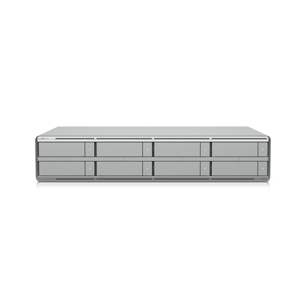 Ubiquiti UNVR-G2-Pro UniFi Protect Network Video Recorder G2 Pro, 2U 8-Bay NVR, AI Event Analytics, up to (50) 4K Cameras, 10G SFP+