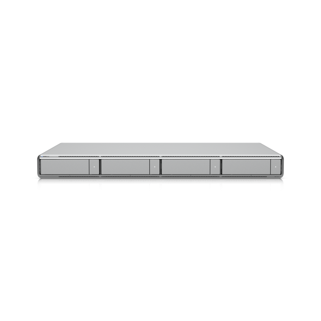 Ubiquiti UNVR-G2 UniFi Protect Network Video Recorder G2, 1U 4-Bay NVR, AI Event Analytics, up to (30) 4K Cameras