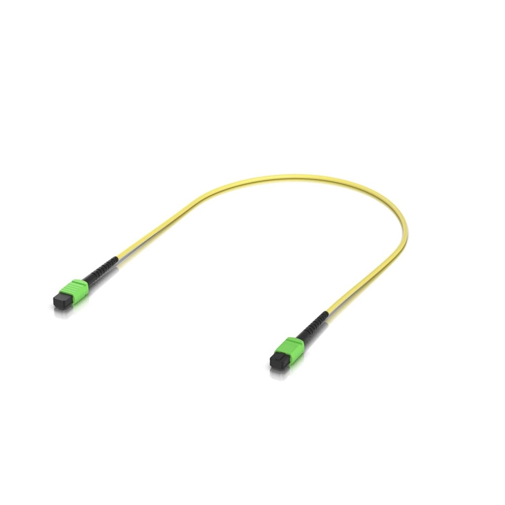 Ubiquiti UACC-OFC-SA-MPMP-0.5M OS2 MPO-12 APC Fiber Patch Cable