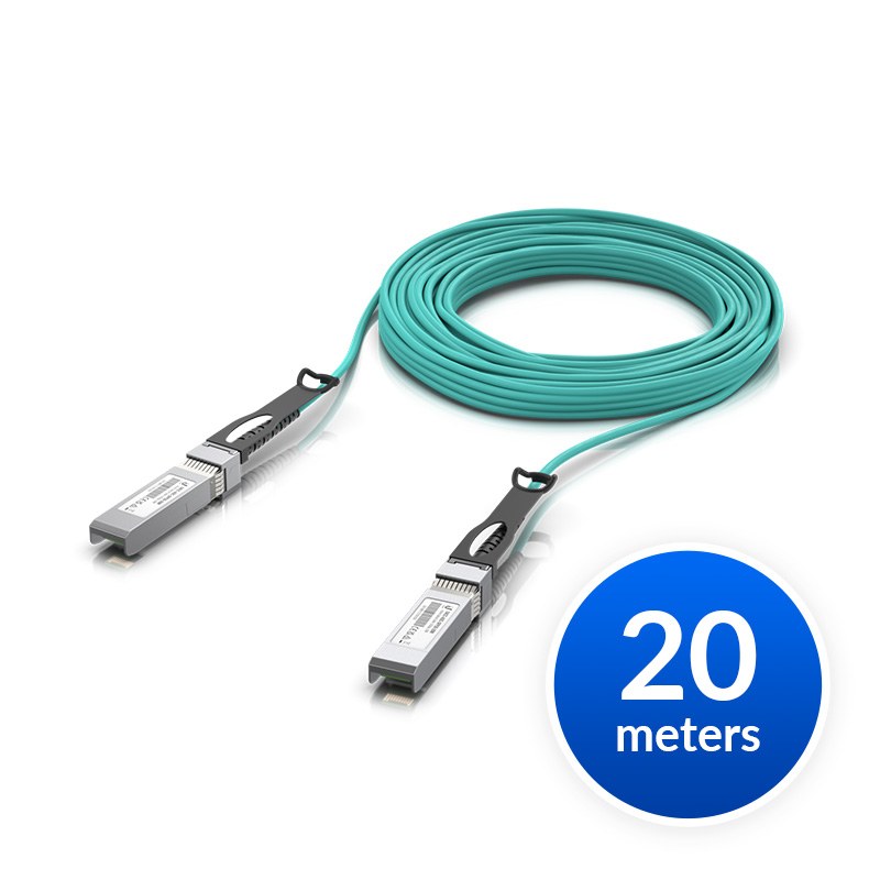Ubiquiti UACC-AOC-SFP10-20 10 Gbps Long-Range DAC