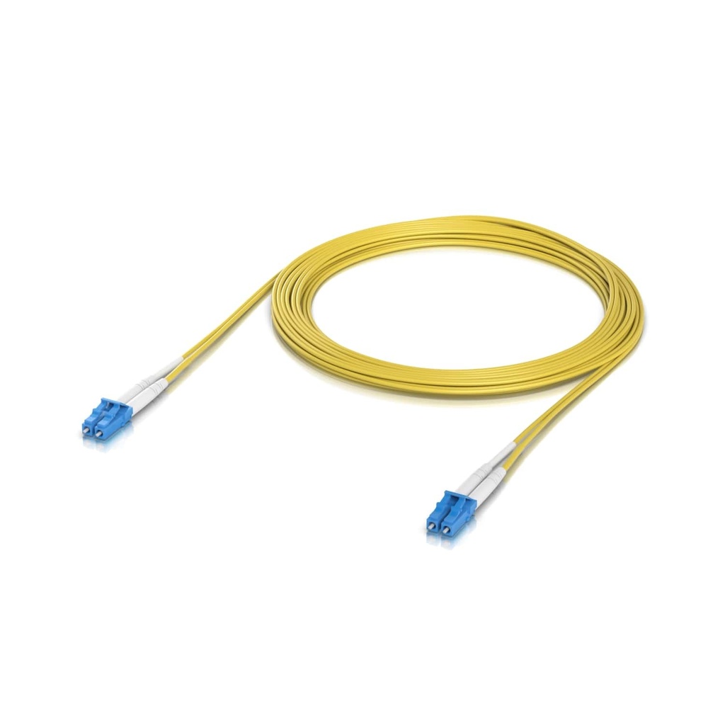 Ubiquiti UACC-OFC-S2-LULU-5M OS2 Duplex LC UPC Fiber Patch Cable