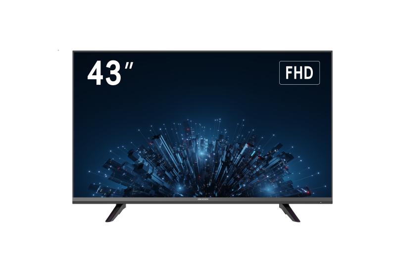 Hikvision DS-D5043F3-1V0S 43-Inch Full HD VA Monitor with 2 × 10 W Speakers, HDMI, VGA & USB, 24/7 Rated