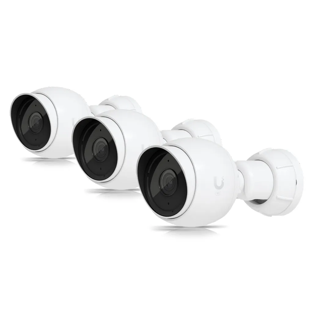 Ubiquiti UVC-G5-Bullet-3 UniFi Protect Camera G5 Bullet 2K PoE White 3-Pack
