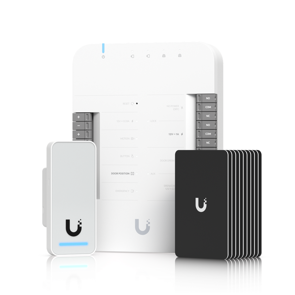 Ubiquiti UA-G2-SK UniFi Access G2 Starter Kit Single Door Hub Reader and 10 Cards