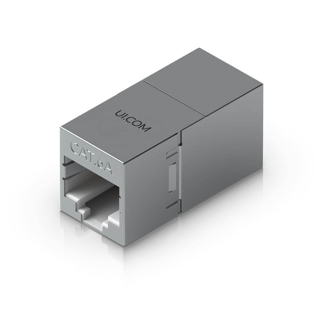 Ubiquiti UACC-RJ45-Coupler-C6A UniFi RJ45 Inline Coupler Indoor Cat6A 10-Pack