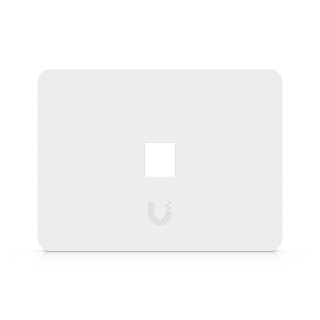 Ubiquiti UACC-WP-Keystone-H-1P UniFi Paintable Keystone Wall Plate Horizontal 1-Port