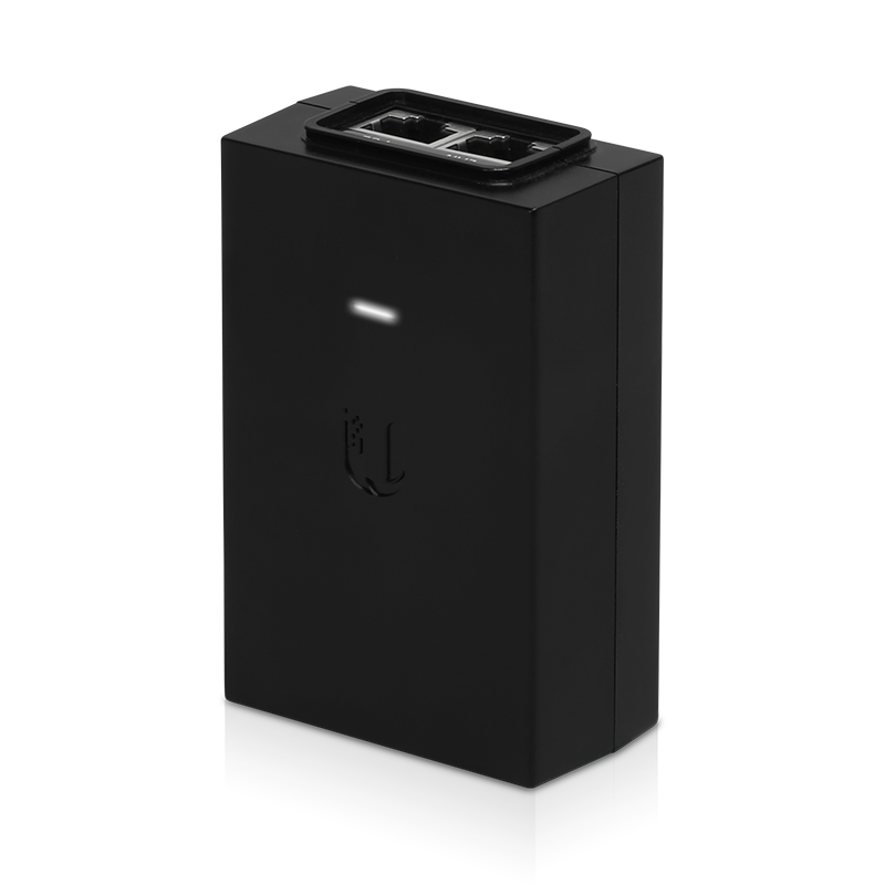 Ubiquiti POE-24-24W-G PoE Injector 24V DC 24W Gigabit Black