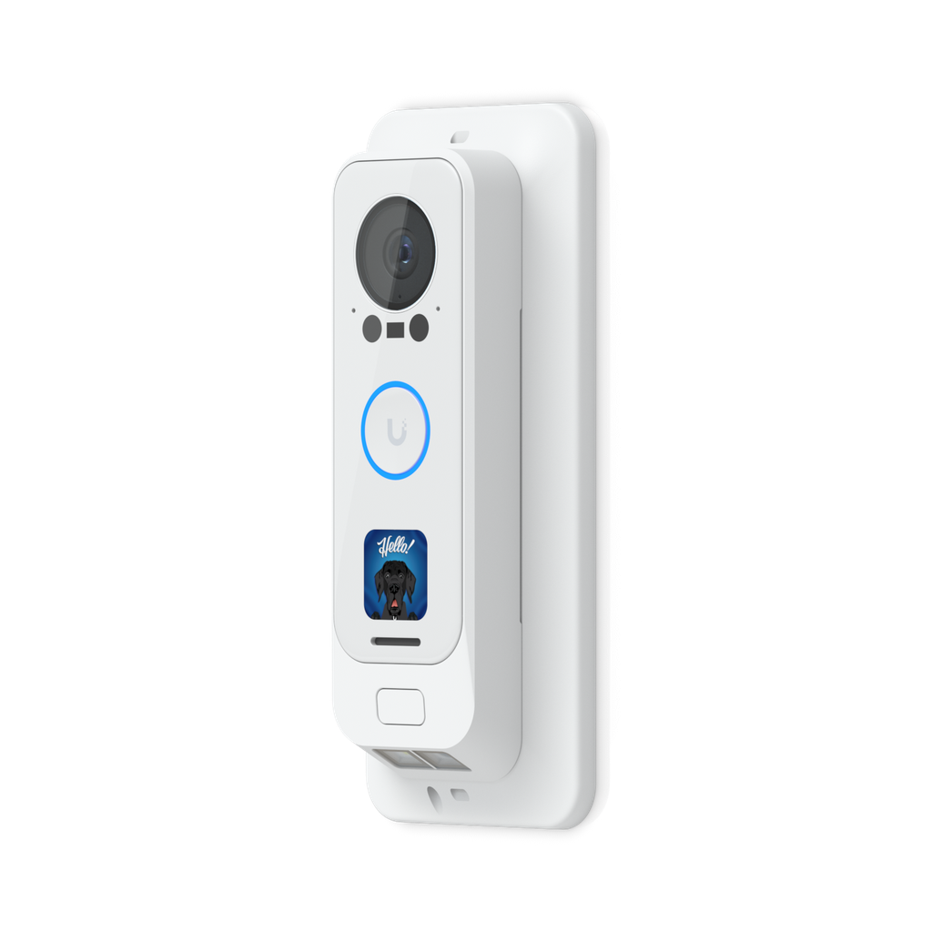 Ubiquiti UACC-G4-Doorbell-Pro-PoE-Gang-Box-White G4 Doorbell Gang Box Mount White