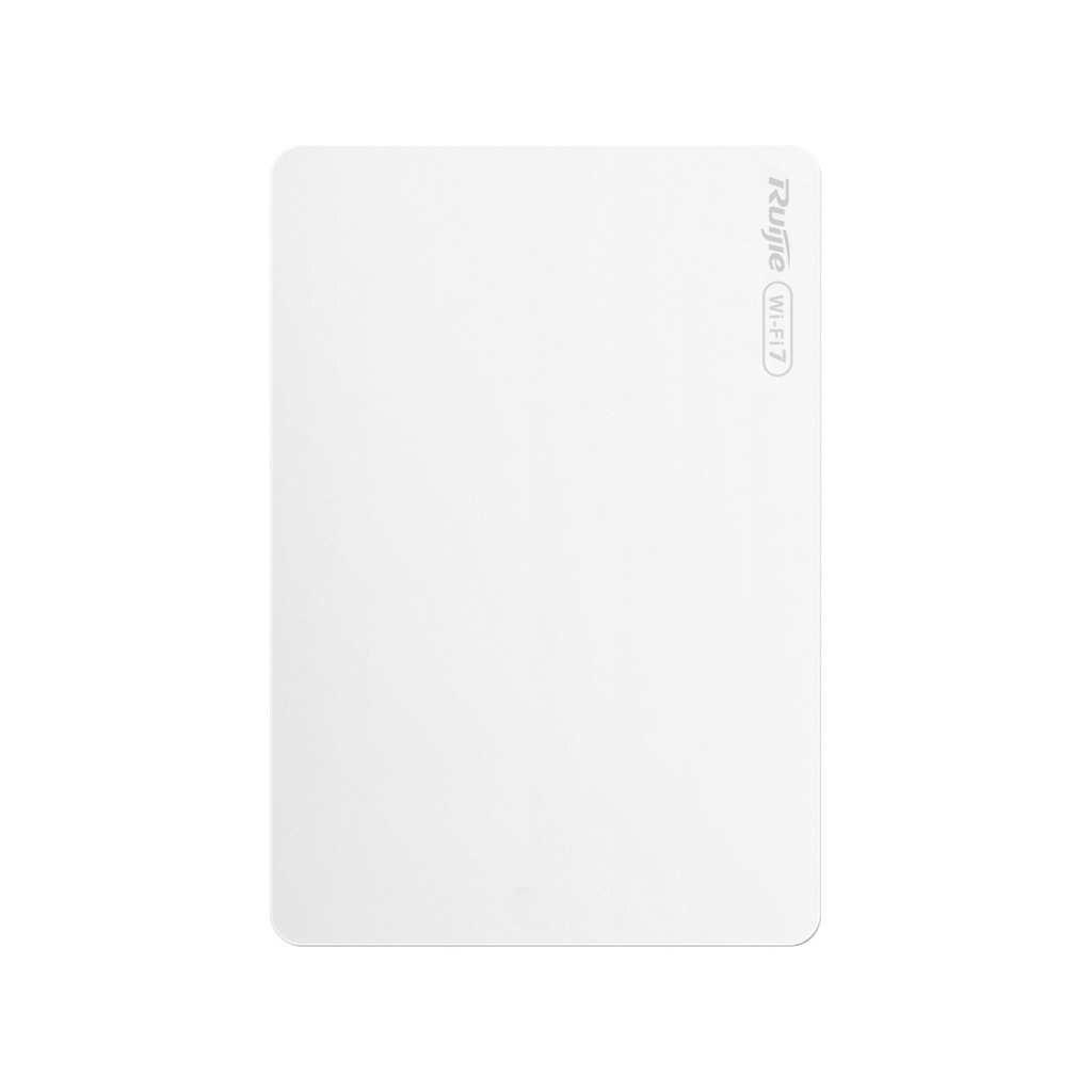 Ruijie RG-RAP72-Wall Wi-Fi 7 BE3600 Dual-Band Wall-Mount Access Point, 2.5G Uplink, 4 x Gigabit LAN, PoE Out