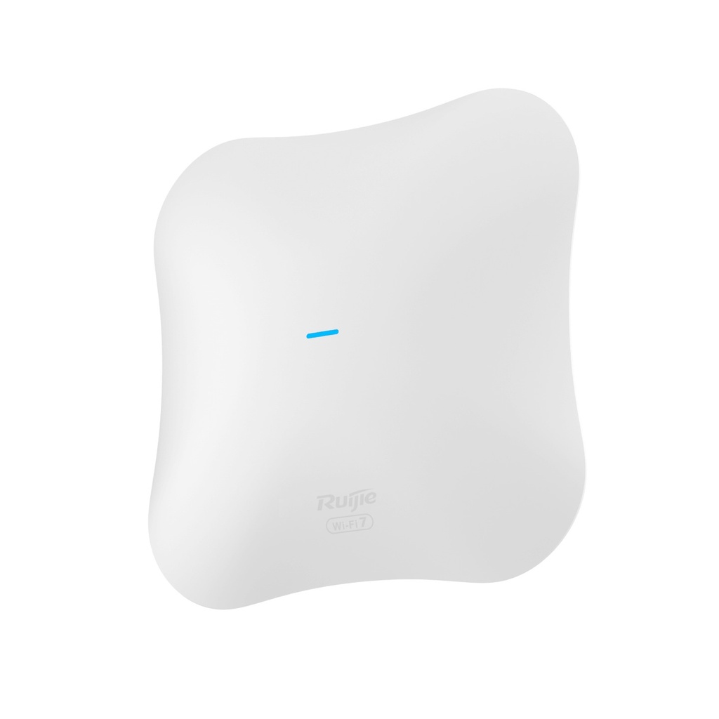Ruijie RG-RAP73Pro Wi-Fi 7 BE14000 Tri-Band Ceiling Access Point, 2.5G Ethernet and 10G SFP+ Uplinks, PoE++