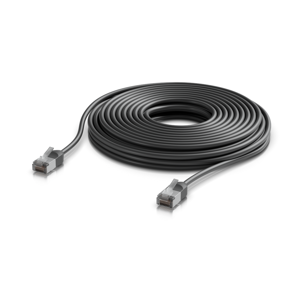 Ubiquiti UACC-Cable-Patch-Outdoor-C6A-12M-BK UniFi Premium Outdoor Patch Cable Cat6A 12m Black