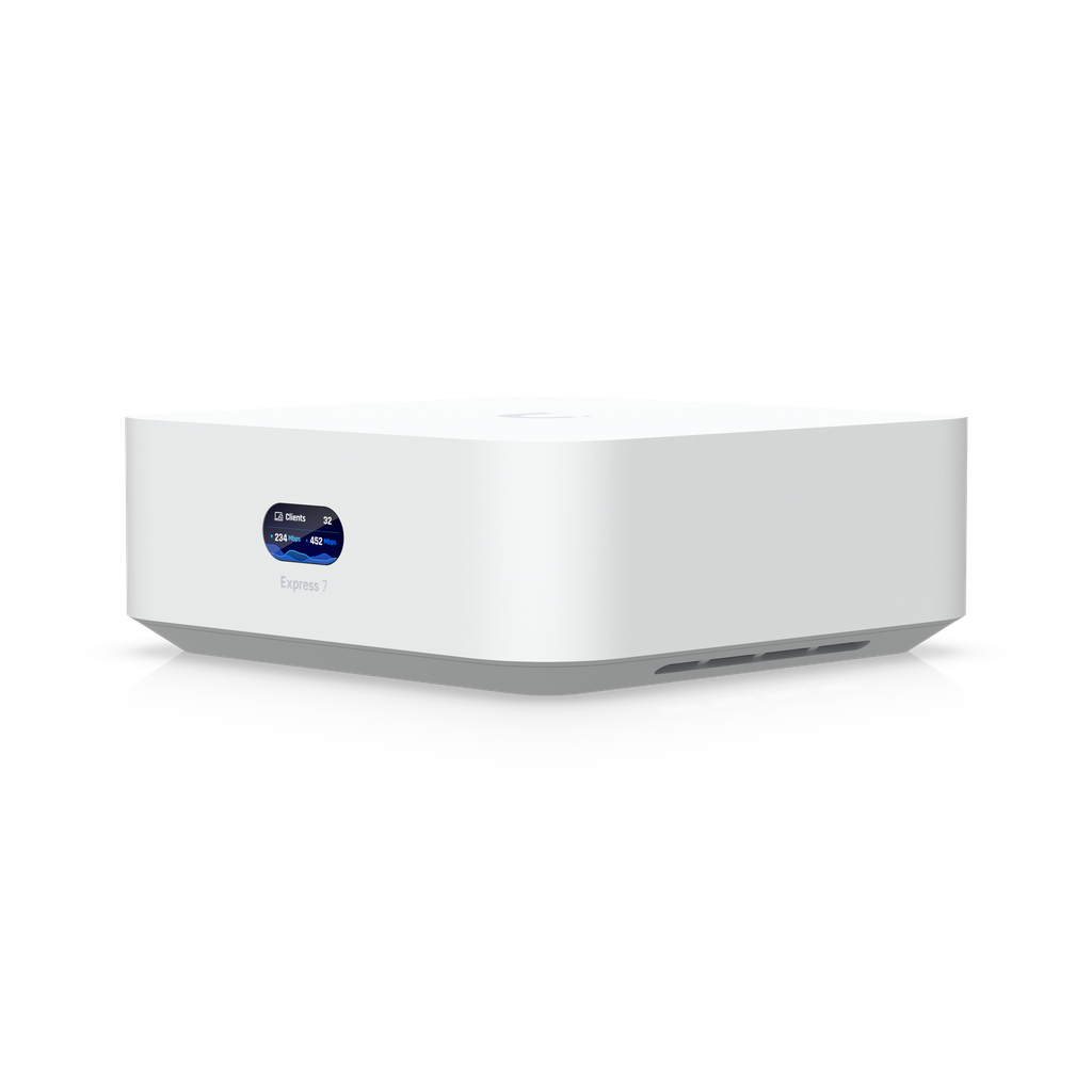 Ubiquiti UX7-3 UniFi Express 7, 3Packs,Mesh-Scalable,Super-Compact 10G Cloud Gateway,6 GHz WiFi 7.Plug-Play Home WiFi,10G Mul