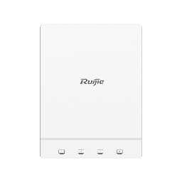 Ruijie RG-AP180, Wi-Fi 6 Dual-Radio 1.775 Gbps Indoor Wall-Plate Access Point with 4 x GbE