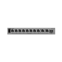 Ruijie RG-ES211GS-P, 10-Port Gigabit Smart Cloud-Managed PoE Switch with 1 x SFP, 120W