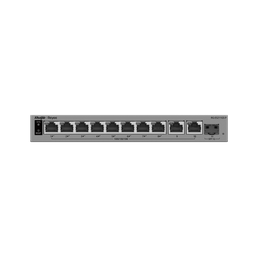 Ruijie RG-ES211GS-P, 10-Port Gigabit Smart Cloud-Managed PoE Switch with 1 x SFP, 120W