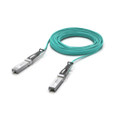 Ubiquiti UACC-AOC-SFP28-20M 25 Gbps Long-Range DAC, Long-range SFP28, 20m Length, Support 25/10/1 Gbps, PVC Cable Jacket, Aqua Color