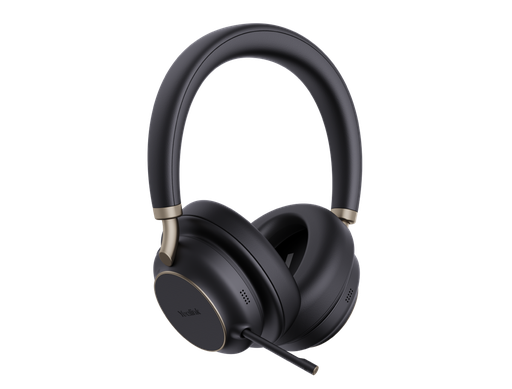Yealink BH76 Plus Bluetooth Wireless Headset, Microsoft Teams, Black, Hybrid ANC, Retractable Boom, USB-C/A Dongle