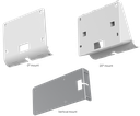 Yealink RoomPanel Plus Mount Kits, 0° and 20° Wall Brackets and Mullion Mount for RoomPanel Plus Scheduling Panel
