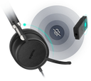 Yealink UH38 Mono UC USB-A Premium Headset with Dual USB and Bluetooth Connection, Dual Noise-Cancelling Microphones, Dual Busylights