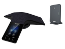 Yealink CP935W-Base Wireless Conference Phone Kit with W70B DECT Base, 6-Microphone Array, 4" Touch Screen, Wi-Fi and DECT