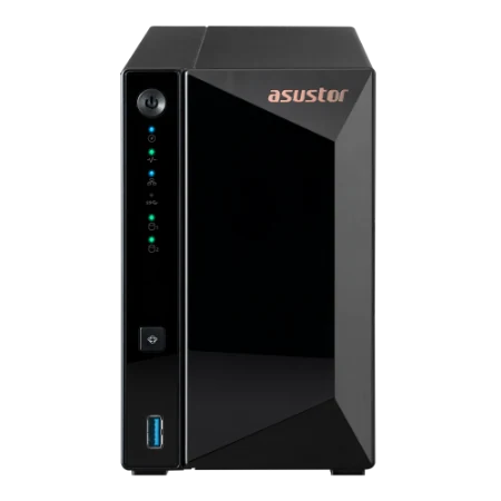 ASUSTOR Drivestor 2 Pro Gen2 AS3302T v2 2-Bay NAS with Seagate IronWolf 8TB HDD (ST8000VN002)