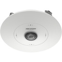 Hikvision DS-2CD6365G1-S-RC DeepinView 6 MP Fisheye Network Camera, 1.16 mm 180°, People Counting, 4 Built-in Mics, Indoor