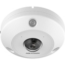 Hikvision DS-2CD6395G1E-IVS DeepinView 9 MP IR Fisheye Network Camera, 2 mm 360°, 15 m IR, Two-Way Audio, IP67/IK10