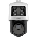 Hikvision DS-2SE4C425MWG-E/26(F0) TandemVu 6 MP Panoramic + 4 MP AcuSense PTZ Camera, 25× Zoom, 100 m IR