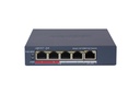 Hikvision DS-3E1105P-EI 4-Port Fast Ethernet Smart Managed PoE Switch, 60 W