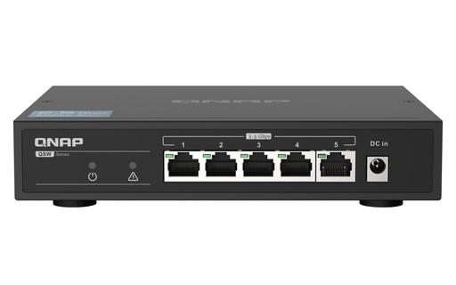 QNAP QSW-1105-5T 5-Port 2.5GbE Unmanaged Switch