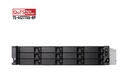 QNAP TS-H1277XU-RP-3700X-128G 12-Bay 2U Rackmount NAS, Ryzen 7 3700X 8C/16T, 128GB DDR4, 2 x 10GbE SFP+, 2 x 10GBASE-T