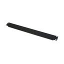 CERTECH NRABP1RU 1RU Blanking Panel, Black Steel
