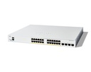 Cisco C1300-24FP-4G Catalyst 1300 24-Port Gigabit PoE+ Managed Switch, 375W, 4x SFP