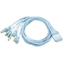 Cisco CAB-HD8-ASYNC= High-Density 8-port EIA-232 Async Cable, RJ-45, 3 m