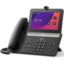 Cisco CP-8875NR-K9= Video Phone 8875, Touch Screen, 1080p Camera, Gigabit, No-Radio, Carbon Black
